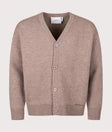 CARDIGAN STONE BROWN DOVE GREY