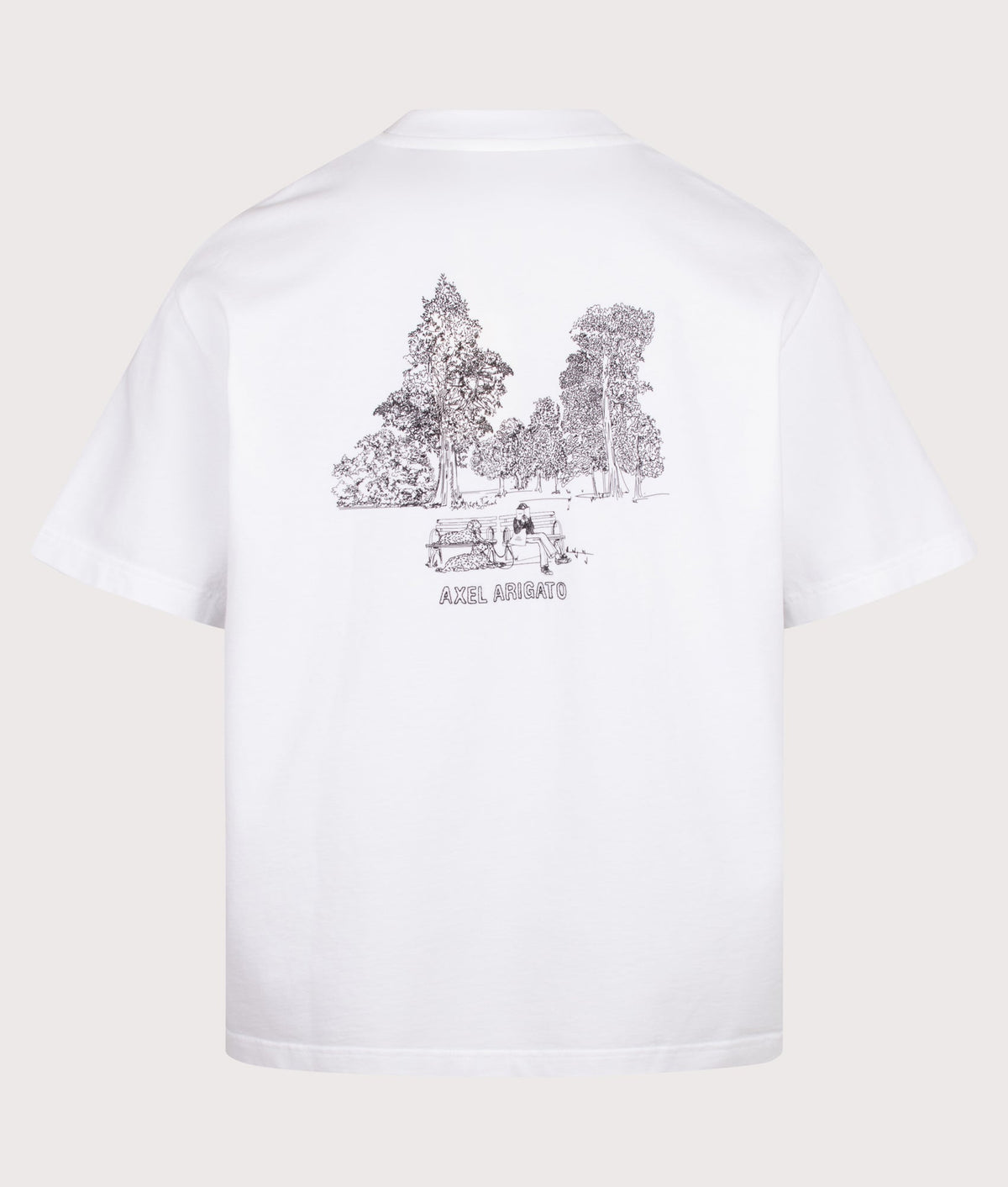 T SHIRT OVERSIZED FIT FOREST SKETCH