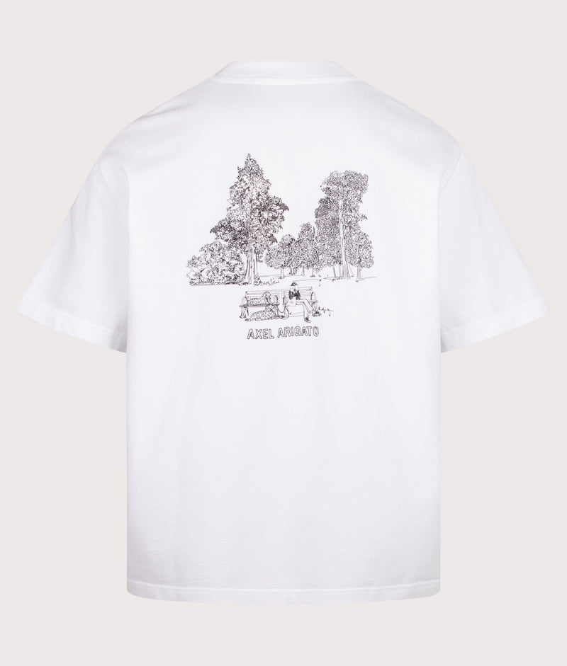 T SHIRT OVERSIZED FIT FOREST SKETCH