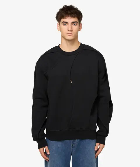 Linear Sweatshirt Black