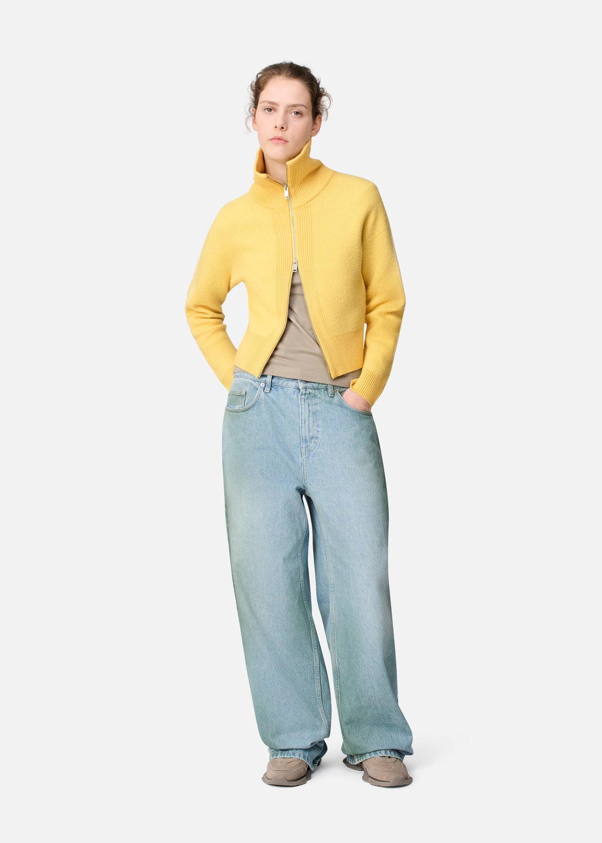 VERVE ZIP-UP CARDIGAN