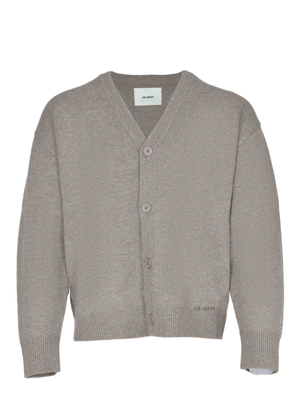 CARDIGAN STONE BROWN DOVE GREY